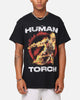 Goat Crew Marvel Fantastic Four Human Torch Fire T-Shirt Black