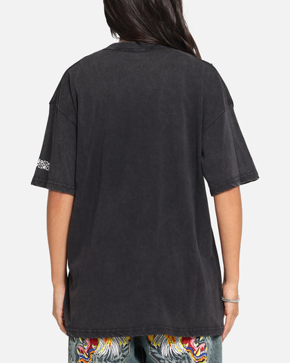 73Studio X Cartoon Network Courage The Cowardly Dog Grail Vintage T-Shirt Black Acidwash