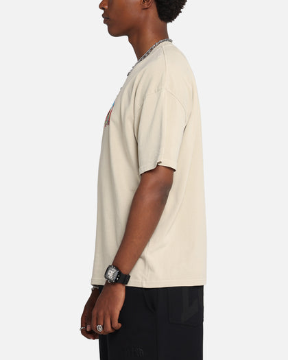 73Studio X Cartoon Network The Powerpuff Girls Box Logo Vintage T-Shirt Stone