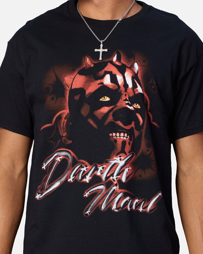 Goat Crew Star Wars Darth Maul Airbrush T-Shirt Black