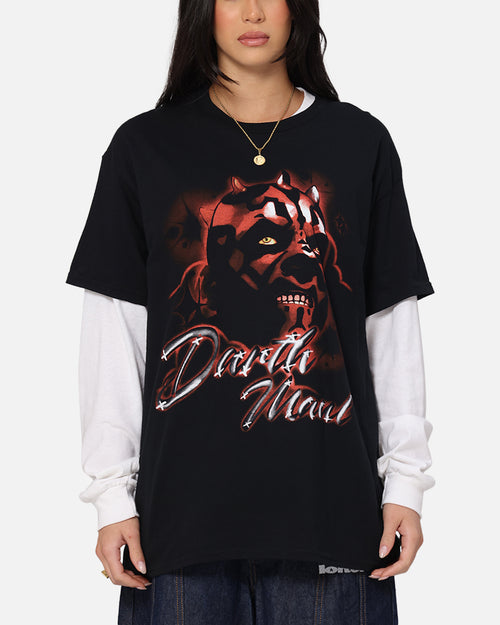 Goat Crew Star Wars Darth Maul Airbrush T-Shirt Black