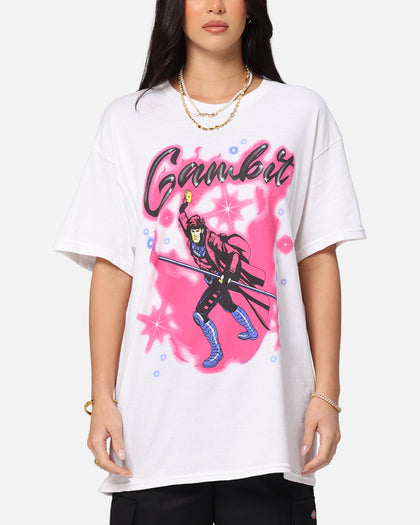 Goat Crew Marvel X-Men Gambit Airbrush T-Shirt White