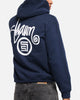 S Double Shawn Dot Zip Through Hoodie Washed Navy