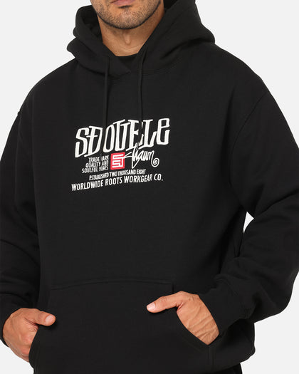 S Double Workgear Hoodie Black