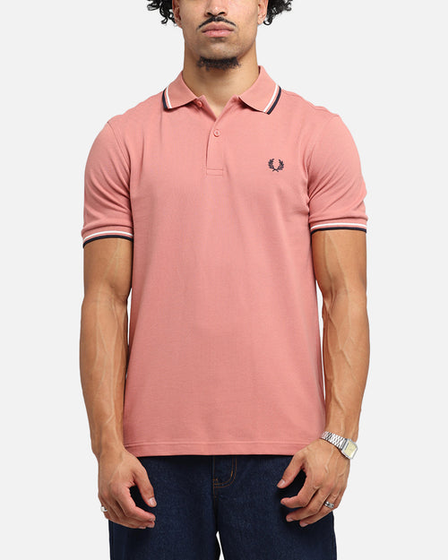 Fred Perry Twin Tipped Polo Shirt Pink