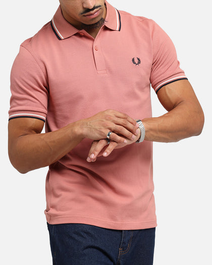 Fred Perry Twin Tipped Polo Shirt Pink