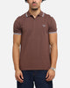 Fred Perry Twin Tipped Polo Shirt Brick