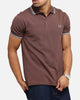 Fred Perry Twin Tipped Polo Shirt Brick