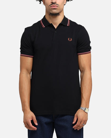 Fred Perry Twin Tipped Polo Shirt Black