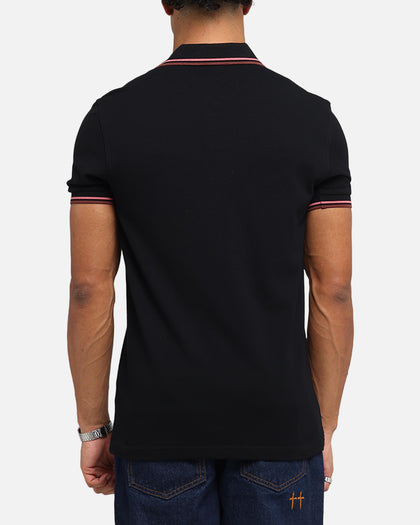 Fred Perry Twin Tipped Polo Shirt Black