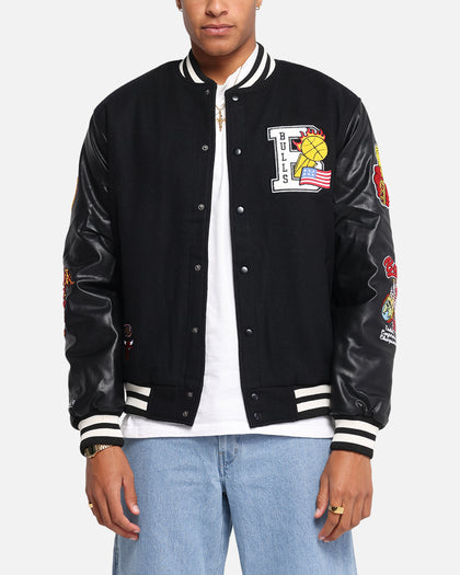 Mitchell & Ness Chicago Bulls Ignite Champions Varsity Jacket Black