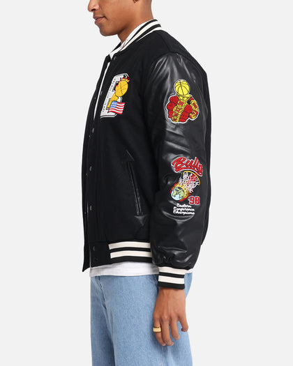 Mitchell & Ness Chicago Bulls Ignite Champions Varsity Jacket Black