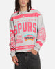 Mitchell & Ness San Antonio Spurs Letterform Crewneck Grey Marle