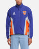 Mitchell & Ness New York Knicks Nylon Track Jacket Blue/Orange