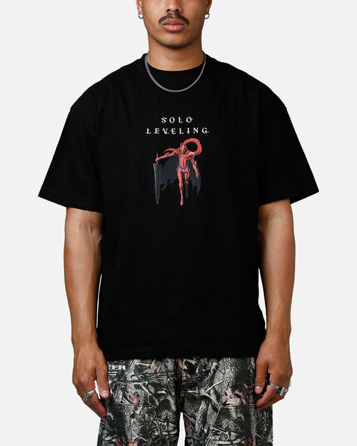 Goat Crew X Solo Leveling Igris T-Shirt Black
