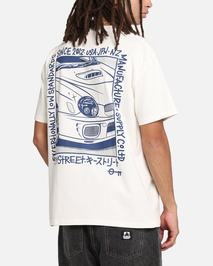 Key Street Halftone T-Shirt Off White