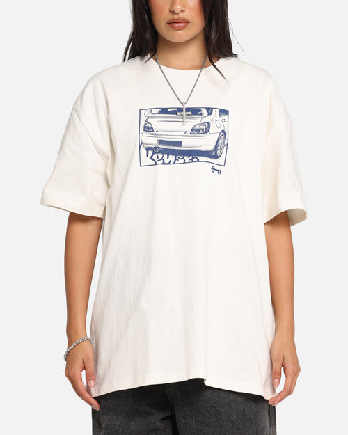 Key Street Halftone T-Shirt Off White