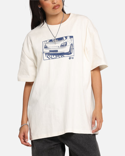 Key Street Halftone T-Shirt Off White