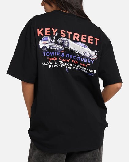 Key Street Kei Tow Truck T-Shirt Black