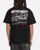 Key Street Racing T-Shirt Black