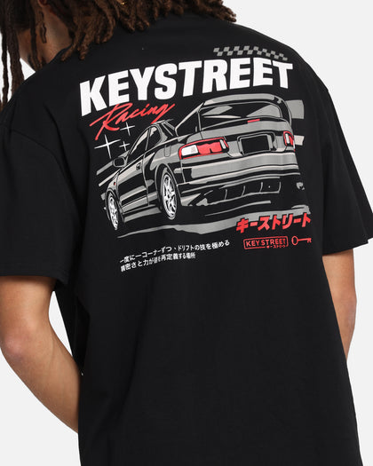 Key Street Racing T-Shirt Black