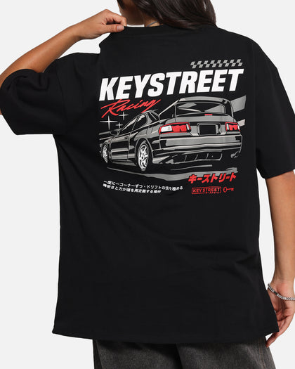Key Street Racing T-Shirt Black