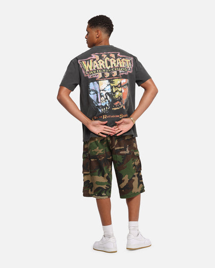 American Thrift X Warcraft: Reign Of Chaos Heavy T-Shirt Black Wash