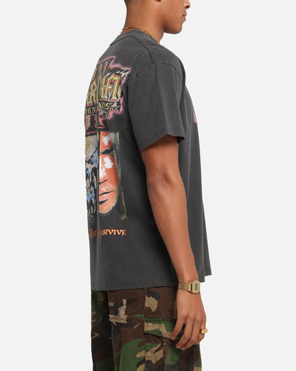 American Thrift X Warcraft: Reign Of Chaos Heavy T-Shirt Black Wash