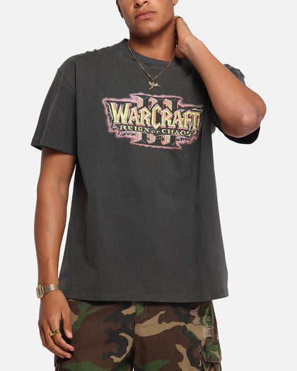 American Thrift X Warcraft: Reign Of Chaos Heavy T-Shirt Black Wash