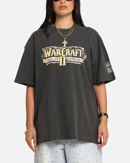 American Thrift X Warcraft II: Tides Of Darkness Heavy T-Shirt Black Wash