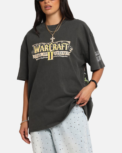 American Thrift X Warcraft II: Tides Of Darkness Heavy T-Shirt Black Wash