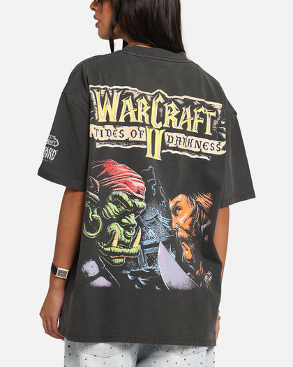 American Thrift X Warcraft II: Tides Of Darkness Heavy T-Shirt Black Wash