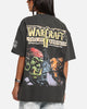 American Thrift X Warcraft II: Tides Of Darkness Heavy T-Shirt Black Wash