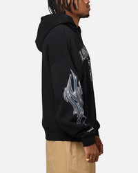 Mitchell & Ness Las Vegas Raiders Chrome Nation Hoodie Black