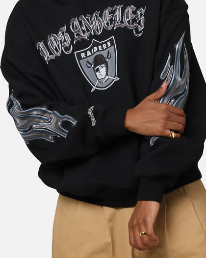 Mitchell & Ness Las Vegas Raiders Chrome Nation Hoodie Black