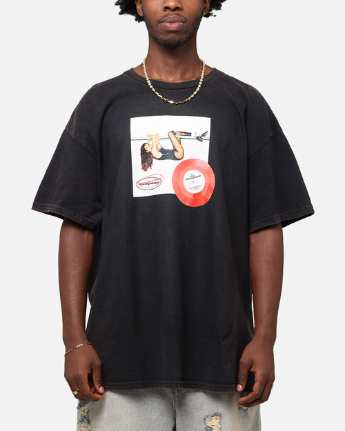 Dua Lipa Training Season T-Shirt Black Vintage