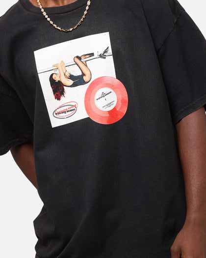 Dua Lipa Training Season T-Shirt Black Vintage