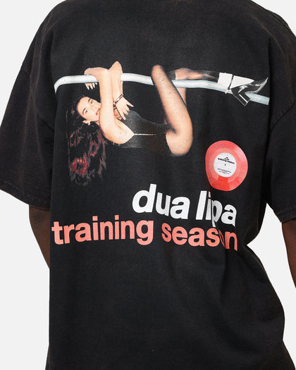 Dua Lipa Training Season T-Shirt Black Vintage