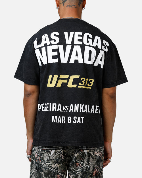 UFC By Culture Kings Magomed Ankalaev 313 T-Shirt Black Acidwash