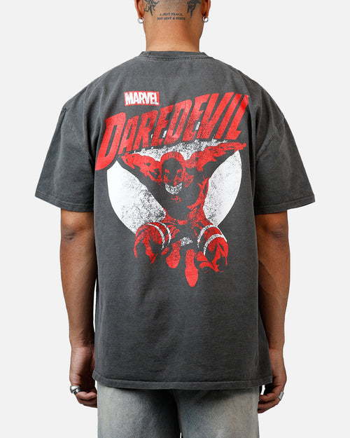 American Thrift Marvel Daredevil Comic Heavyweight T-Shirt Black Wash