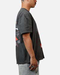 American Thrift Marvel Daredevil Face Heavyweight T-Shirt Black Wash