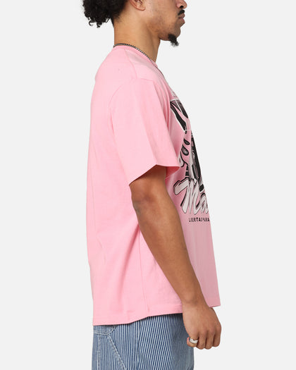 Mitchell & Ness Inter Miami CF Flaming Ball T-Shirt Pink