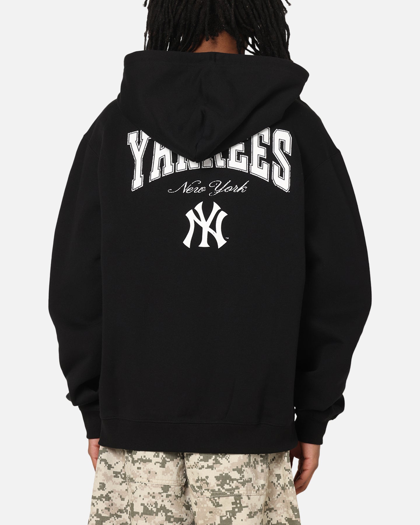 Majestic  MLB NY Yankees フーデッド ジャージ Majestic Athletic New York Yankees Champs Serial Mono Hoodie
