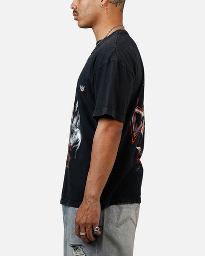 Culture Kings X WWE Triple H Wrestlemania XLI Vintage T-Shirt Black Acidwash