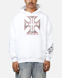 Culture Kings X WWE Triple H Wrestlemania XLI Hoodie White