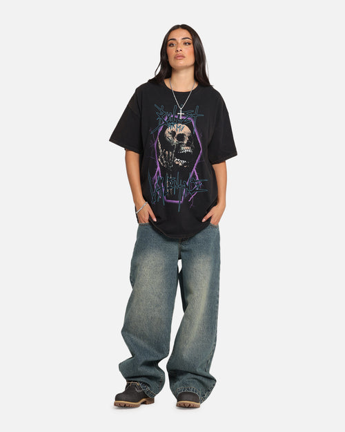 Bullet For My Valentine Metal Skull T-Shirt Black Vintage