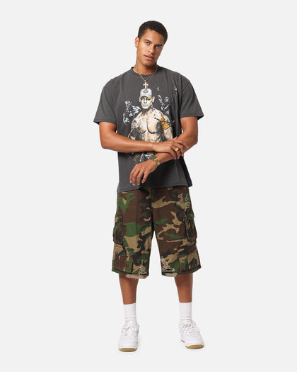 Culture Kings X WWE John Cena Wrestlemania XLI Heavy T-Shirt Black Wash