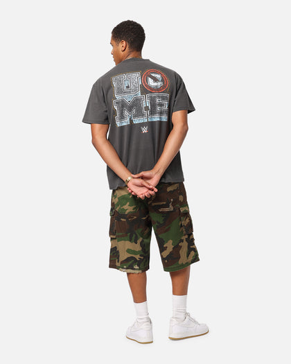 Culture Kings X WWE John Cena Wrestlemania XLI Heavy T-Shirt Black Wash