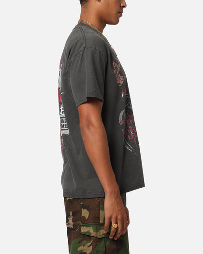 Culture Kings X WWE Roman Reigns Wrestlemania XLI Heavy T-Shirt Black Wash