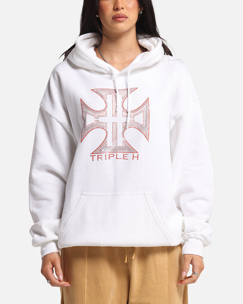 Culture Kings X WWE Triple H Wrestlemania XLI Premium Hoodie White